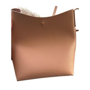 Samara Crossbody Bag In Peony Pink Blush Vegan Leather